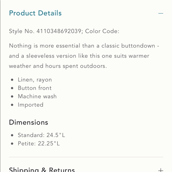 Button up striped halter top - Picture 4 of 7